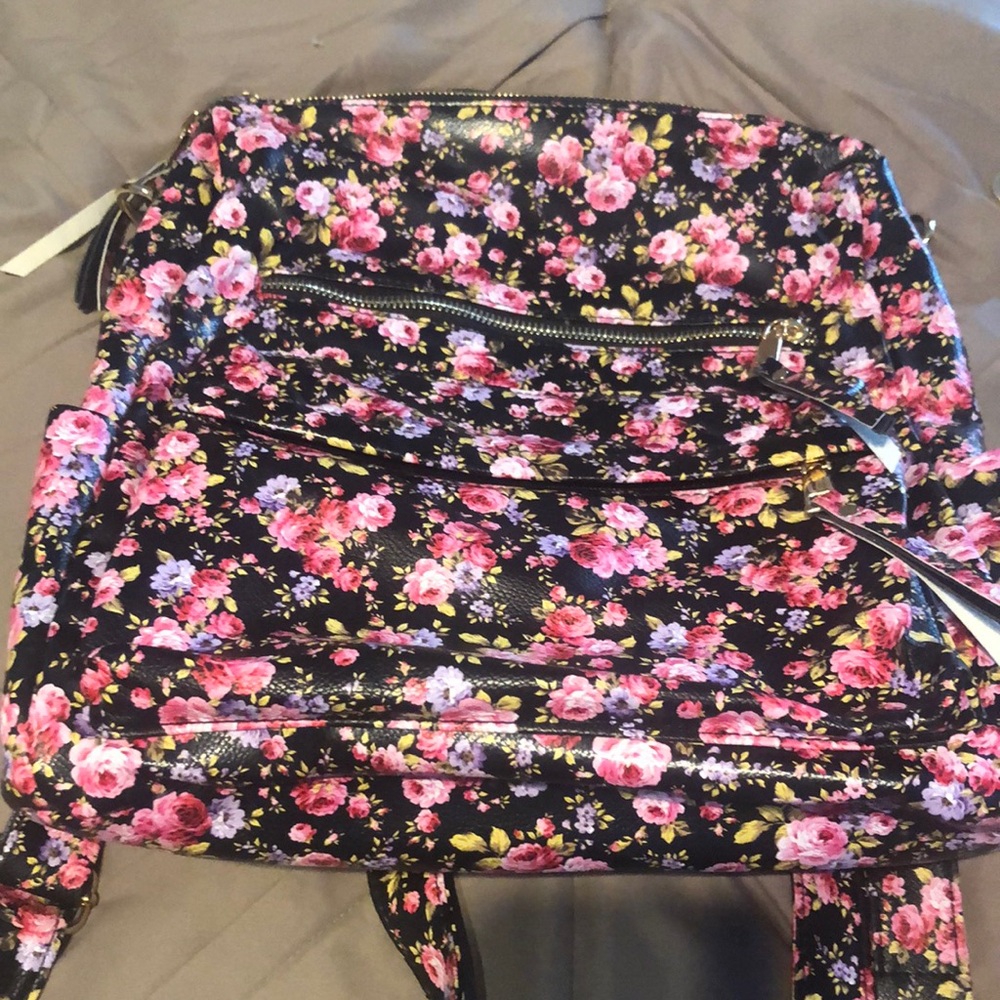 Floral backpack - Picture 2 of 9